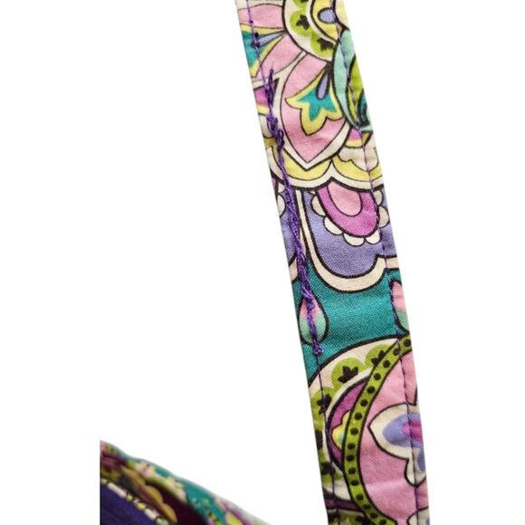 Vera Bradley Retired Heather Purple Pleated Large Tote with matching Wallet - Picture 13 of 13